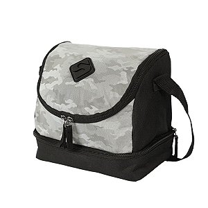 Lancheira 2 Sestini Lunch Tactical Snow - Preto Cinza