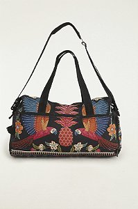 Bolsa Farm Findi Borogodó Samba das Araras