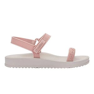 Sandália Melissa M Lover Papete AD Bege Rosa