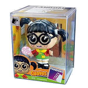 Boneco Chiquinha Turma do Chaves Fandom Box Colecionável