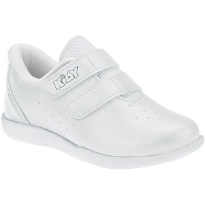 Tênis Infantil Kidy Usefull Miami Logo Lateral Branco
