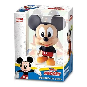 Boneco De Vinil - Disney Júnior  Mickey - Mickey Líder 12 cm