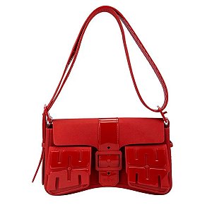 Bolsa Melissa Cargo Bag Vermelha