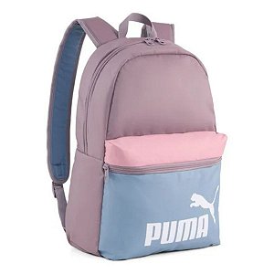 Mochila Puma Phase Backpack Azul e Rosa