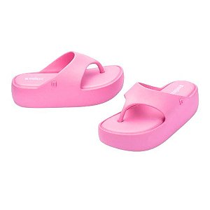 Sandália Melissa Free Platform Thong Feminino Rosa Claro