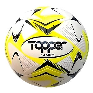 Bola Topper Slick Colorfull Campo Branco Amarela