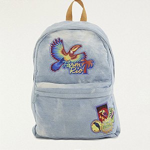 Mochila Farm Xodó Patch Rio Azul