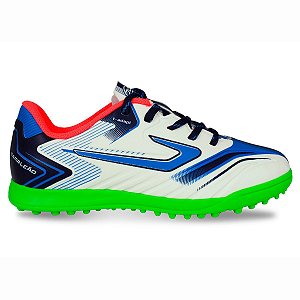 Chuteira Topper Infantil Society Camaleao Branco MultiColor