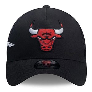 Boné New Era 940 Mix TR League Script Chicago Bulls