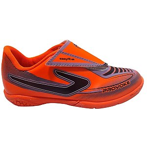 Chuteira Topper Futsal Provoke III Infantil Coral