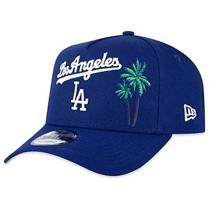 Boné New Era 940 Aba Curva Los Angeles Dodgers Azul 24