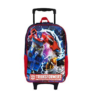 Mochila de Rodinha Grande Transformers Optimus