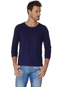 CAMISETA RED FEATHER MANGA LONGA MALHÃO AZUL