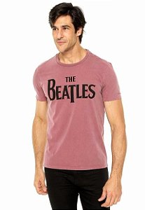 T-shirt Cotton Vintage The Beatles Classic Mc Ellus Frete