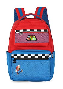 Mochila Mario Bros Luxcel Escolar