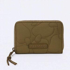 Carteira Farm Ziriguidum Puffer Marrom