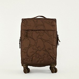 Mala Farm Tecido Me Leva P Puffer Liso Marrom