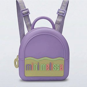 Mini Mochila Mini Melissa Backpack Lilas Verde