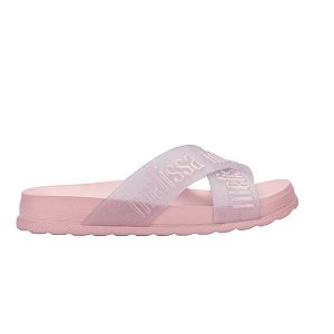 Sandália Melissa Cozy Slide M-Lover II Rosa Perolado