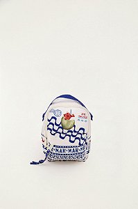 Mini Mochila Farm Borogodó Selo Praiano Off White