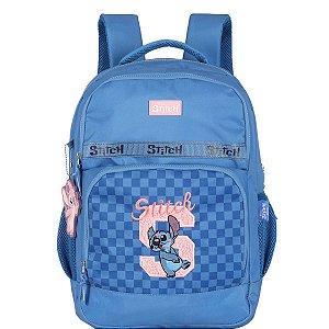 Mochila Stitch Azul Luxcel