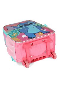 Mochila de Rodas Stitch Rosa Luxcel