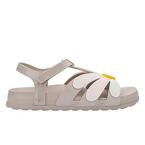 Sandália Melissa Bloomy Sandal Bege Branco