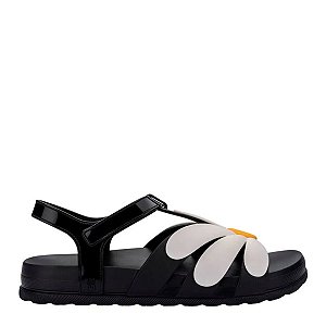 Sandália Melissa Bloomy Sandal Preto Branco