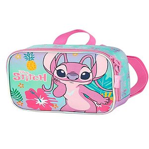 Lancheira Stitch Luxcel Rosa LA42383