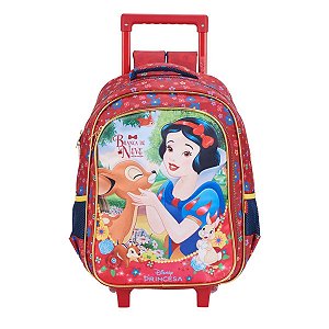 Mochila com Rodas E Alças Branca de Neve Disney 16 Xeryus