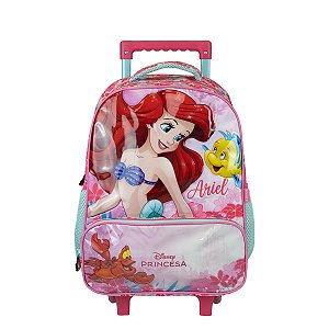 Mochila com Rodas E Alças Ariel Disney 16 Xeryus