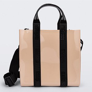 Bolsa Melissa Dulce Bag Bege Preto