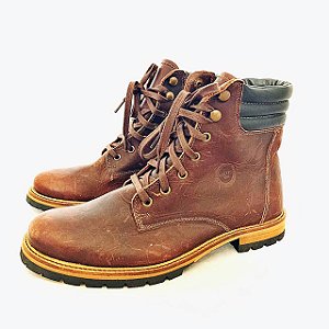 BOTA MASCULINA COLCCI COURO JULIO TRATOR MARROM