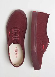 TÊNIS REDLEY VINHO MONOCROMO UNISSEX