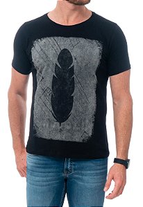 CAMISETA ERODED FEATHER RED FEATHER