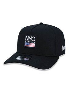 BONÉ NEW ERA 9FORTY A-FRAME CITIES NYC PRETO