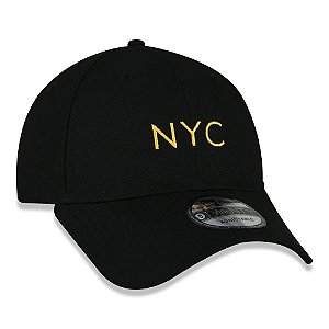 BONÉ NEW ERA 9TWENTY SIMPLE SIGNATURE FLUOR NYC LARANJA