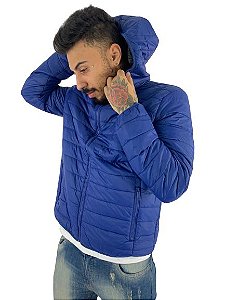 Jaqueta JACKET ELLUS COLOR NYLON DOWN masculino azul