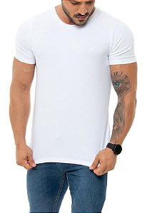 CAMISETA RED FEATHER BÁSICA MASCULINA BRANCA