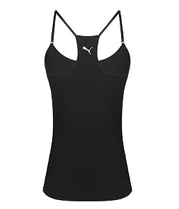 CAMISETE PUMA NADADOR COM ALÇA REGULÁVEL PRETO FEMININA