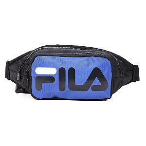 Pochete Fila Unisex Letter Preto e Azul