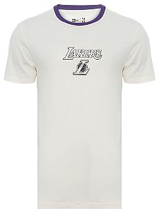 CamiseTa New Era Lakers reborn heritage od loslak masculina