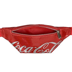 Pochete Coca Cola Shine Vermelho