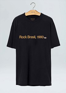 Camiseta Osklen Regular Vintage Rock Brasil