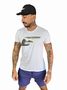 Camiseta Ellus Cotton Fine Wave e asa classic masculina