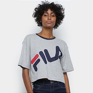 Cropped Fila Letter Big
