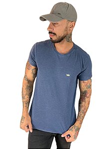 Camiseta Osklen Slim Rough Coroa Xilo