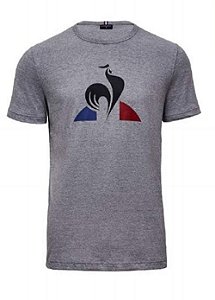 Camiseta Le coq Sportif T-Shirt Ess  N.7 M Masculino Cinza