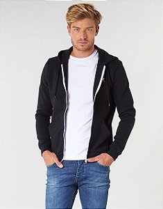Jaqueta Le coq Ess Fz Hoody N2 Masculina Preto