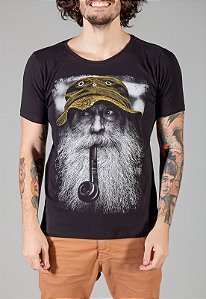 Camiseta Red Feather Pipe Crew Masculina
